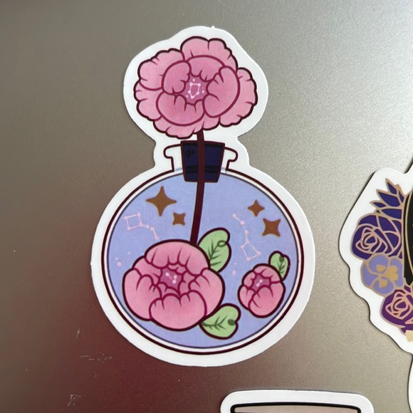 Set of 6 Witchy, Self Love Affirmation Waterproof Stickers - Picture 2 of 7